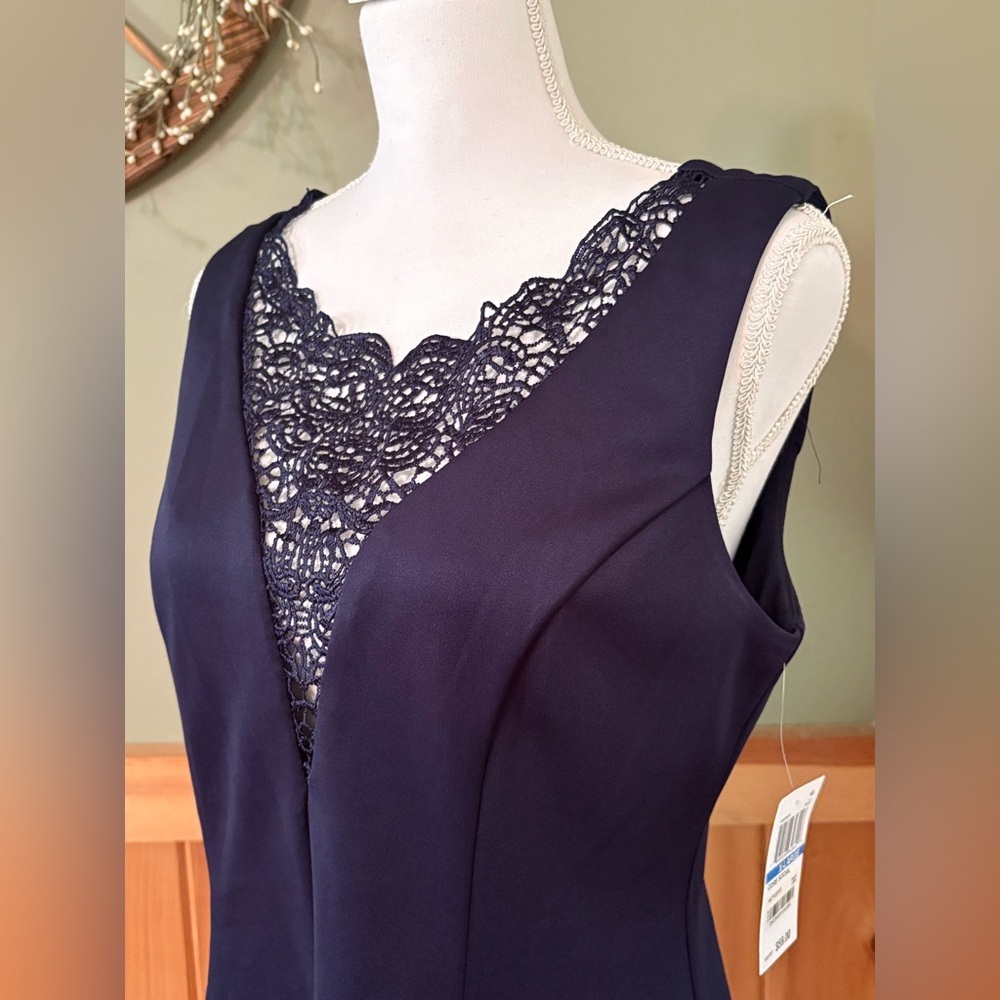 City Studio Black Embellished Fit and Flare Mini Dress NWT size XL - Picture 2 of 12
